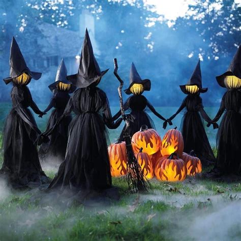 Witchy Delights: Halloween Artwork Featuring Playful Witches and Their Tricks